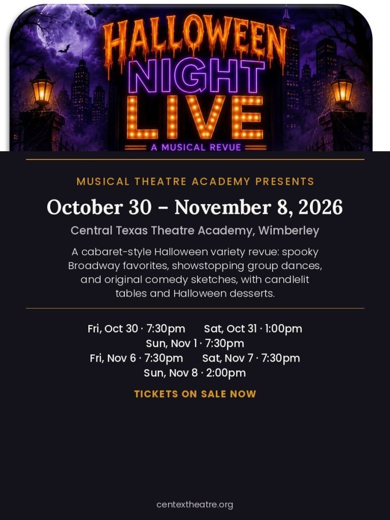 halloween night live 2026 poster